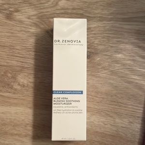 Dr. ZENOVIA aloe vera blemish, soothing moisturizer, 1.5 ounces never opened.